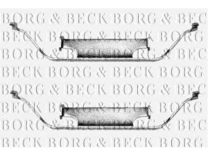BORG & BECK BBK1011 priedų komplektas, diskinių stabdžių trinkelės 
 Stabdžių sistema -> Diskinis stabdys -> Stabdžių dalys/priedai