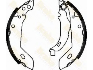 Brake ENGINEERING SH2228 stabdžių trinkelių komplektas 
 Techninės priežiūros dalys -> Papildomas remontas
424124, 4241E5, 95659676, 424100000