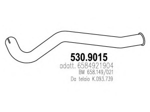 ASSO 530.9015 išleidimo kolektorius
6584921904