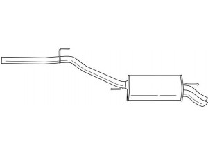 AKS DASIS SG61610 galinis duslintuvas
