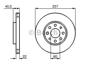 BOSCH 0 986 479 B89 stabdžių diskas 
 Dviratė transporto priemonės -> Stabdžių sistema -> Stabdžių diskai / priedai
55700920, 55700921, 5 69 065, 93188917