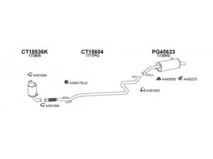 VENEPORTE 150295 išmetimo sistema 
 Išmetimo sistema -> Išmetimo sistema, visa