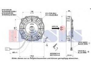 AKS DASIS 870307N pūtiklis, oro kondicionierius