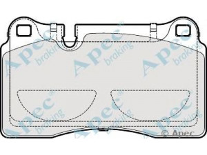 APEC braking PAD1891 stabdžių trinkelių rinkinys, diskinis stabdys 
 Techninės priežiūros dalys -> Papildomas remontas
7P6698151C