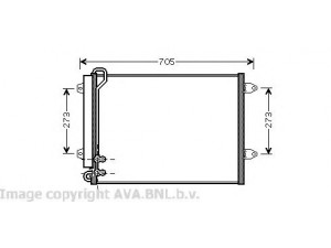 AVA QUALITY COOLING VWA5225 kondensatorius, oro kondicionierius