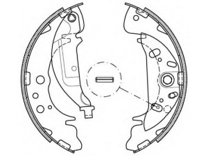 OPEN PARTS BSA2035.00 stabdžių trinkelių komplektas 
 Techninės priežiūros dalys -> Papildomas remontas
5830526A00