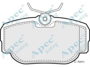 APEC braking PAD908 stabdžių trinkelių rinkinys, diskinis stabdys 
 Techninės priežiūros dalys -> Papildomas remontas
SFP100470, SFP100490, SFP500130