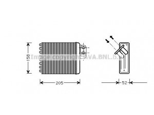 AVA QUALITY COOLING CR6053 šilumokaitis, salono šildymas 
 Šildymas / vėdinimas -> Šilumokaitis
4874181