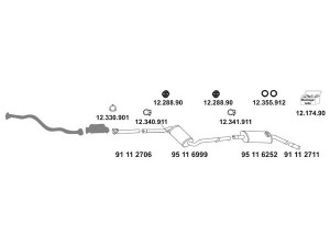 EBERSPÄCHER 12_891 išmetimo sistema 
 Išmetimo sistema -> Išmetimo sistema, visa