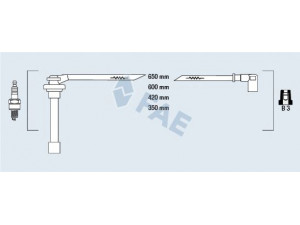 FAE 85860 uždegimo laido komplektas 
 Kibirkšties / kaitinamasis uždegimas -> Uždegimo laidai/jungtys
22440-57Y10, 22440-73C00, 22440-73C10