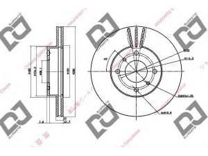 DJ PARTS BD1391 stabdžių diskas 
 Stabdžių sistema -> Diskinis stabdys -> Stabdžių diskas
40206-2F501, 402062F500, 402062F501