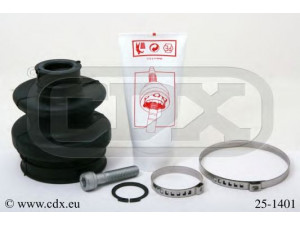 CDX 25-1401 gofruotoji membrana, kardaninis velenas 
 Ratų pavara -> Gofruotoji membrana