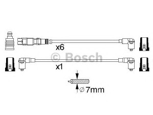 BOSCH 0 986 356 301 uždegimo laido komplektas 
 Kibirkšties / kaitinamasis uždegimas -> Uždegimo laidai/jungtys
021 905 409, 021 905 409 B