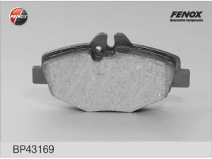 FENOX BP43169 stabdžių trinkelių rinkinys, diskinis stabdys 
 Techninės priežiūros dalys -> Papildomas remontas
0034206520, 0034209920, 0044208720