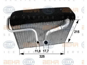 HELLA 8FV 351 211-051 garintuvas, oro kondicionierius 
 Oro kondicionavimas -> Garintuvas
4 734 127, 4 882 355, 4 882 355 AB