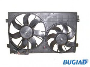 BUGIAD BSP20051 ventiliatorius, radiatoriaus 
 Aušinimo sistema -> Oro aušinimas
1K0 121 207 BB, 1K0 121 207 T, 1K0 959 455 EA