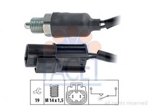 FACET 7.6140 jungiklis, atbulinės eigos žibintas 
 Elektros įranga -> Šviesų jungikliai/relės/valdymas -> Šviesų jungiklis/svirtis
32005-70E00, 32005-70E10, 32005-70E12