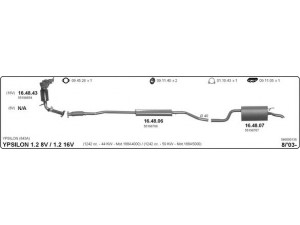 IMASAF 546000136 išmetimo sistema 
 Išmetimo sistema -> Išmetimo sistema, visa