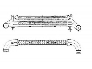 NRF 30440 tarpinis suslėgto oro aušintuvas, kompresorius 
 Variklis -> Oro tiekimas -> Įkrovos agregatas (turbo/superįkrova) -> Tarpinis suslėgto oro aušintuvas
1705000200, 1705000300, 1705000400
