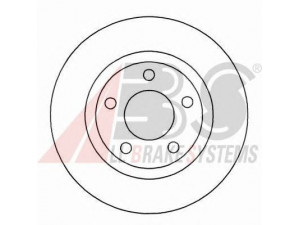 A.B.S. 16877 OE stabdžių diskas 
 Stabdžių sistema -> Diskinis stabdys -> Stabdžių diskas
8E0.615.301B, 8E0.615.301D, 8E0.615.301P