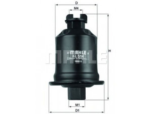 KNECHT KL 514 kuro filtras 
 Techninės priežiūros dalys -> Papildomas remontas
23000-29065, 23000-79446, 2330046060