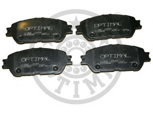OPTIMAL 12255 stabdžių trinkelių rinkinys, diskinis stabdys 
 Techninės priežiūros dalys -> Papildomas remontas
0446528510, 0446533270, 0446533280