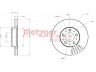 METZGER 6110253 stabdžių diskas 
 Stabdžių sistema -> Diskinis stabdys -> Stabdžių diskas
271782, 271788, 2717880, 2717882