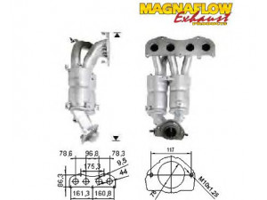 MAGNAFLOW 78005 katalizatoriaus keitiklis 
 Išmetimo sistema -> Katalizatoriaus keitiklis
2505128041