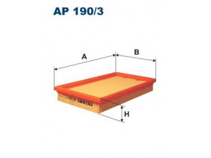 FILTRON AP190/3 oro filtras 
 Techninės priežiūros dalys -> Techninės priežiūros intervalai
1378086G00, 1378084E00, 1378086G00