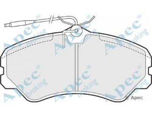 APEC braking PAD636 stabdžių trinkelių rinkinys, diskinis stabdys 
 Techninės priežiūros dalys -> Papildomas remontas
9940999, 9941208
