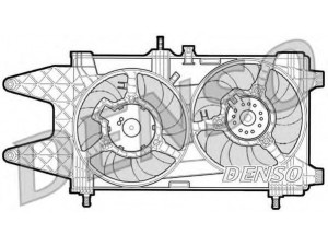 DENSO DER09037 ventiliatorius, radiatoriaus 
 Aušinimo sistema -> Oro aušinimas
46742536