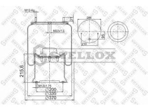 STELLOX 90-29261-SX dėklas, pneumatinė pakaba
3.229.0030.00, 3.229.2630.00