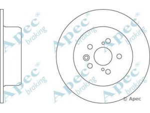 APEC braking DSK2305 stabdžių diskas 
 Dviratė transporto priemonės -> Stabdžių sistema -> Stabdžių diskai / priedai
4243120430