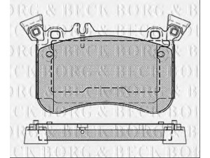 BORG & BECK BBP2467 stabdžių trinkelių rinkinys, diskinis stabdys 
 Techninės priežiūros dalys -> Papildomas remontas
007 420 3120