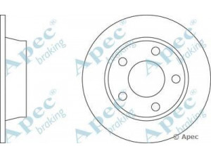 APEC braking DSK345 stabdžių diskas 
 Dviratė transporto priemonės -> Stabdžių sistema -> Stabdžių diskai / priedai
4B0615601B