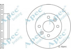APEC braking DSK2408 stabdžių diskas 
 Stabdžių sistema -> Diskinis stabdys -> Stabdžių diskas
5171207500, 517120X500, S5171207500