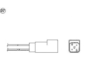 NGK 0260 lambda jutiklis 
 Variklis -> Variklio elektra
6847 916, 93VB 9F472 AA