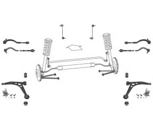 MEYLE WG0131200 vairavimo mechanizmas; rato pakaba 
 Ašies montavimas/vairavimo mechanizmas/ratai -> Prekių paieška pagal schemą
