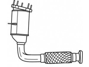 AKS DASIS SG34108 katalizatoriaus keitiklis