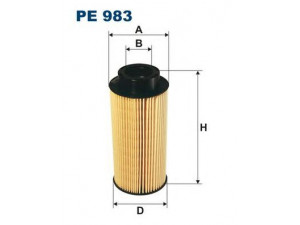 FILTRON PE983 kuro filtras
1429059, 1446432, 1873018, SC1117285
