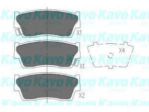 KAVO PARTS KBP-8503 stabdžių trinkelių rinkinys, diskinis stabdys 
 Techninės priežiūros dalys -> Papildomas remontas
5520063811, 5520063811, 5520060810
