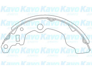 KAVO PARTS KBS-8902 stabdžių trinkelių komplektas 
 Techninės priežiūros dalys -> Papildomas remontas
A0012631X, A0012632X, A0012638Z