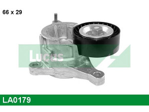 LUCAS ENGINE DRIVE LA0179 kreipiantysis skriemulys, paskirstymo diržas 
 Diržinė pavara -> Paskirstymo diržas/komplektas -> Laisvasis/kreipiamasis skriemulys