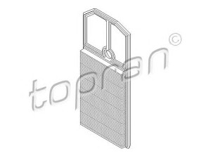 TOPRAN 107 695 oro filtras 
 Techninės priežiūros dalys -> Techninės priežiūros intervalai
036 129 620C, 036 129 620F, 036 129 620C
