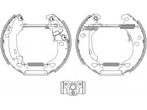 HELLA PAGID 8DB 355 004-341 stabdžių trinkelių komplektas 
 Techninės priežiūros dalys -> Papildomas remontas
9945975, 9947773