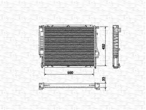 MAGNETI MARELLI 350213431000 radiatorius, variklio aušinimas 
 Aušinimo sistema -> Radiatorius/alyvos aušintuvas -> Radiatorius/dalys
17102242313, 17111719260, 17112241910