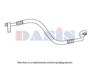 AKS DASIS 885889N aukšto/žemo slėgio linija, oro kondicionavimas 
 Oro kondicionavimas -> Žarnelės/vamzdeliai
2118304015, A2118304015
