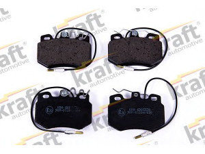KRAFT AUTOMOTIVE 6005530 stabdžių trinkelių rinkinys, diskinis stabdys 
 Techninės priežiūros dalys -> Papildomas remontas
4250-39, 4250-82, 425077, 425082