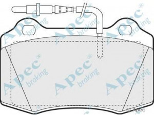 APEC braking PAD994 stabdžių trinkelių rinkinys, diskinis stabdys 
 Techninės priežiūros dalys -> Papildomas remontas
425182, 425195, 425219, 425251