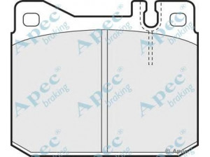 APEC braking PAD290 stabdžių trinkelių rinkinys, diskinis stabdys 
 Techninės priežiūros dalys -> Papildomas remontas
0004206320, 0004206420, 0004206520